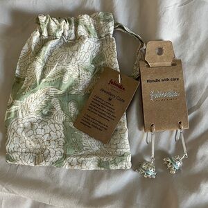 Silver Jhumka Earrings from India